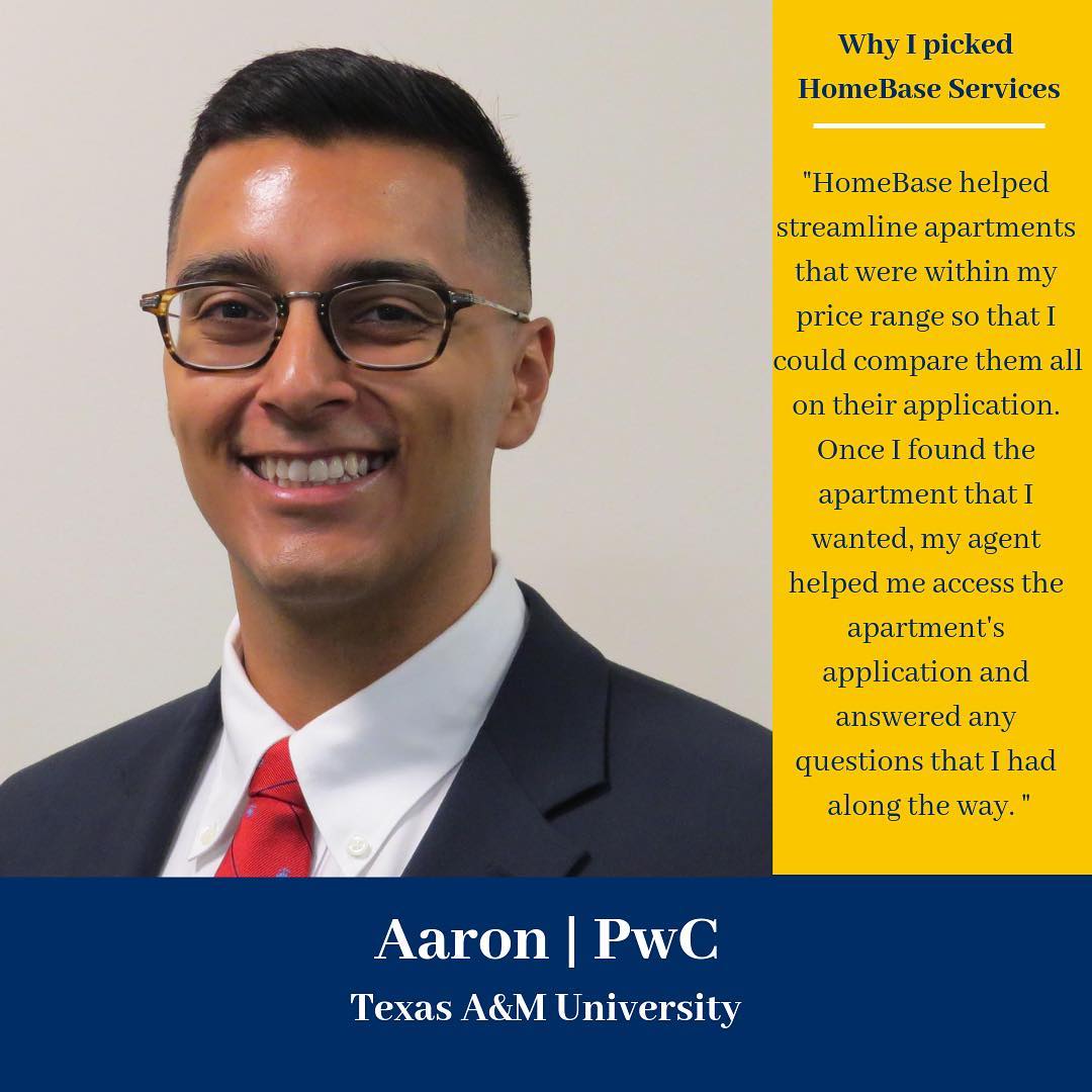 Whoop, go Aaron! He’s graduating in May and already has his apartment picked out for his career! We are so excited for you 😎